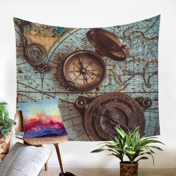 

key blueprint wall hanging бич мандала полотенце гобелен акварели гобелен настенные ковры общежитие декор psychedelic гобелен