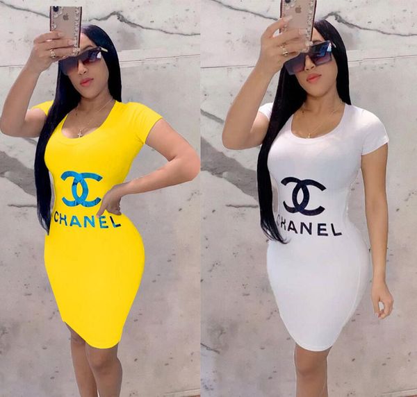 

new summer letter print t shirt dresses o-neck short-sleeved mini dress party dresses fashion women casual dresses, White;black