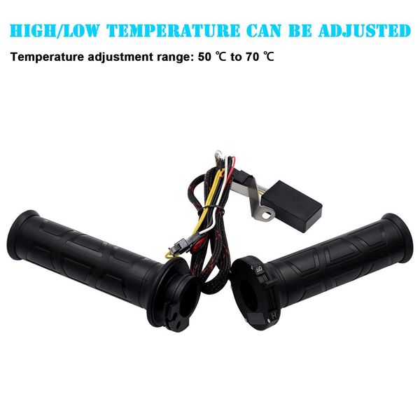 

easy to install adjustable motorcycle heated grips universal motorcycle motorbike bike handlebar warm grips