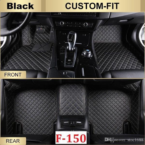2019 Scot All Weather Leather Floor Mats For Ford F 150 4 Doors Waterproof Anti Slip 3d Front Rear Carpet Custom Fit Left Hand Driver Model From