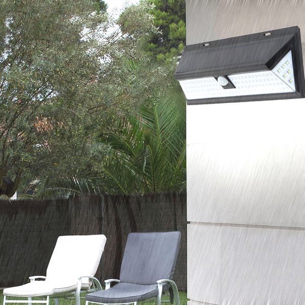 

54/90/118 led solar light solar power outdoor garden light waterproof pir motion sensor pathway energy saving street wall lamp