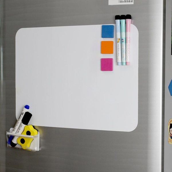 

new 2 size a3/a4 reminder refrigerator sticker magnetic whiteboard family message board office memo new