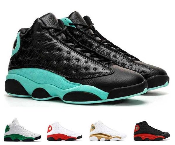 

mens basketball shoes 13 13s island green lucky green court purple bred atmosphere grey alternate phantom sneakers sport trainers size 7-13, White;red