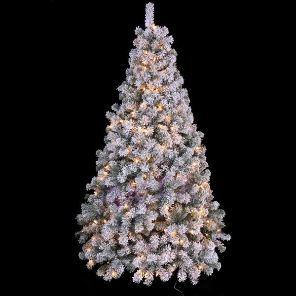 

снежная елка 1.8/2.1/2.4/2.7/3 m рождественские украшения для дома arbol de navidad con luz ledarbol de navidad grande natal