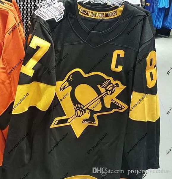 

58 Kris Letang Pittsburgh Penguins 2019 Stadium Series Sidney Crosby Evgeni Malkin Patric Hornqvist Phil Kessel Jake Guentzel Hockey Jersey