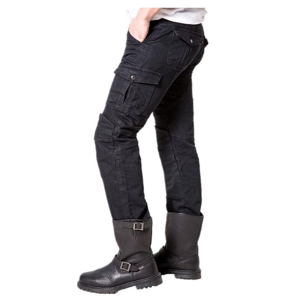 

black casual jeans men's motorcycle protective pants men's outdoor motorcycle pants tactical racing