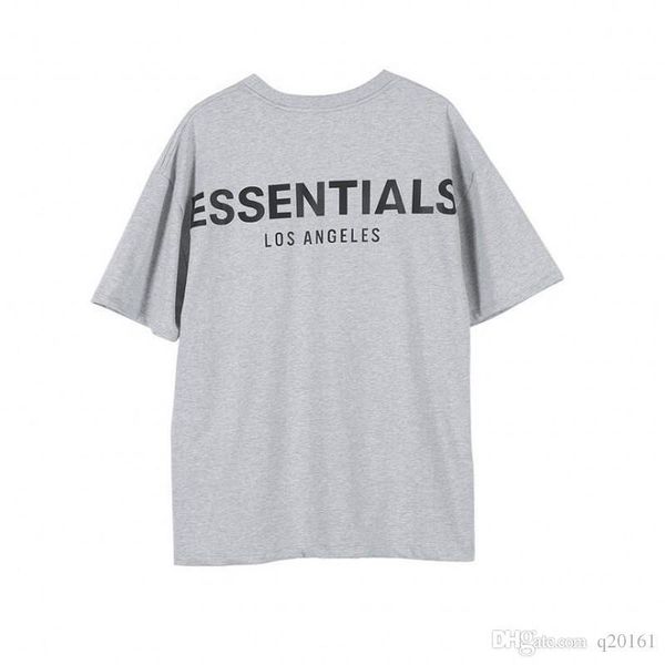

fear of god fog essentials men t-shirts summer t shirt men letter printing short sleeve casual cotton tees vx950822, White;black