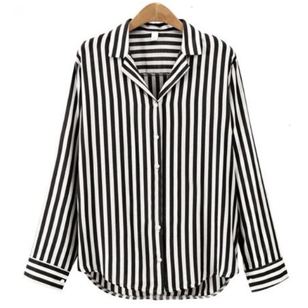 

woman women blouses autumn women blouse flower v neck long sleeve spring work shirts women office striped blouse, White
