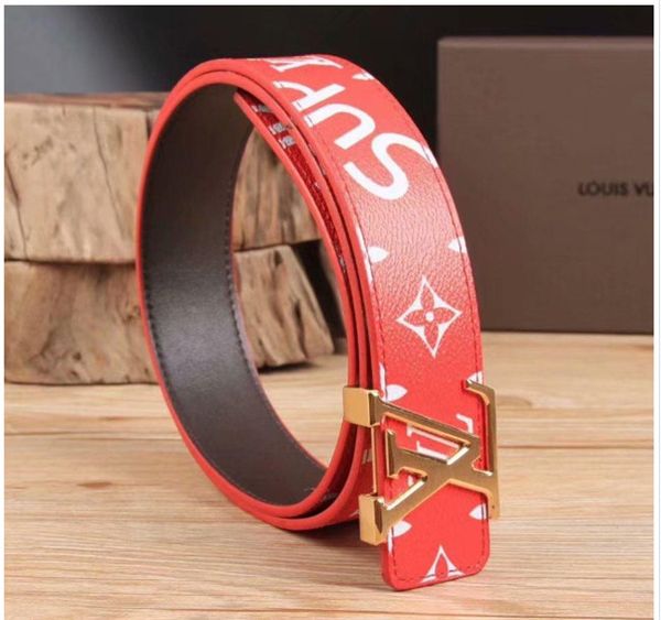 

trend 2020 new belt design luxury men's leather belt men's and women's jeans retro belt men's buckle, Black;brown