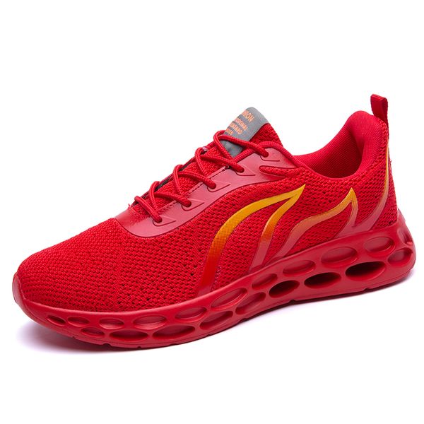 

autumn shoes men casual shoes outdoor trainers platform sneakers spring breathable flats mesh walking flat tenis masculino, Black