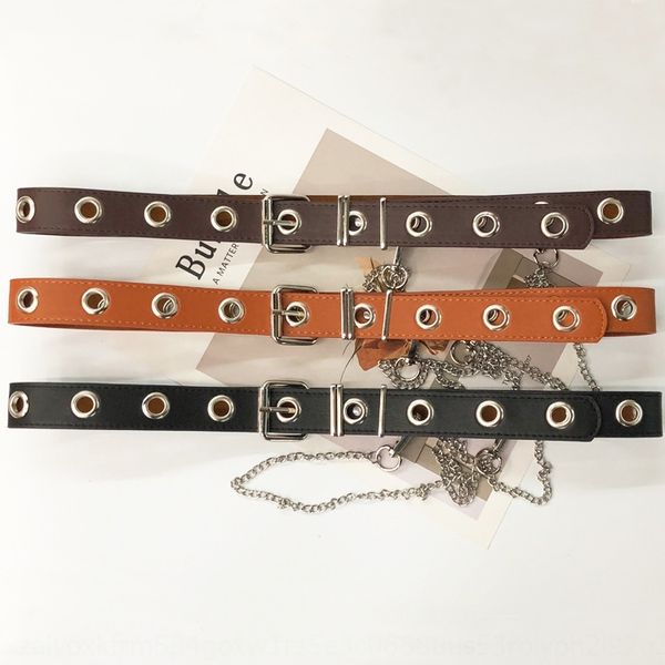 

8al13 ring women's chain punk style hollow eye-catching decorative ins fire ring women's chain punk style hollow ins fire belt eye, Black;brown