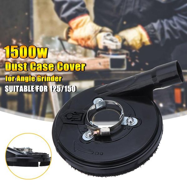 

5 inch dry grinder dust cover dust shroud kit for 100 115 125 angle grinder hand power tool wheel flap wheel grinding