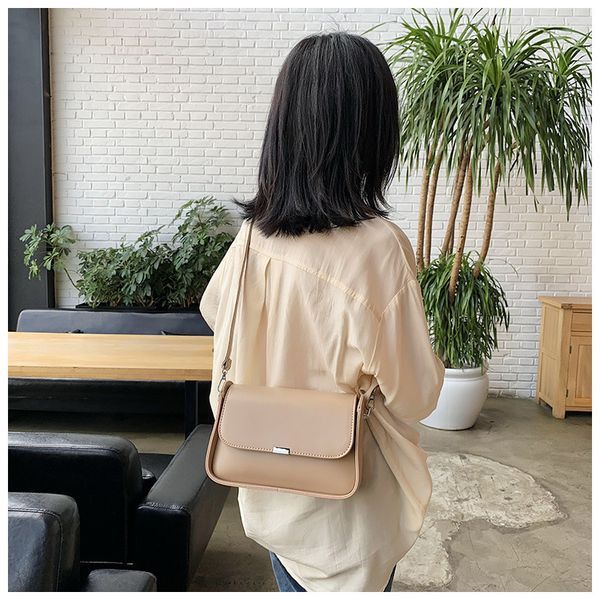 

new 2020 simple style wild shoulder bag small square bag temperament tide shoulder diagonal