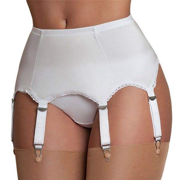 

sexy подвязка женщина высокой талия сетка чулки пояс женщины леди эластичная сексуальное белье подвязка femme ночной клуб, Black;white