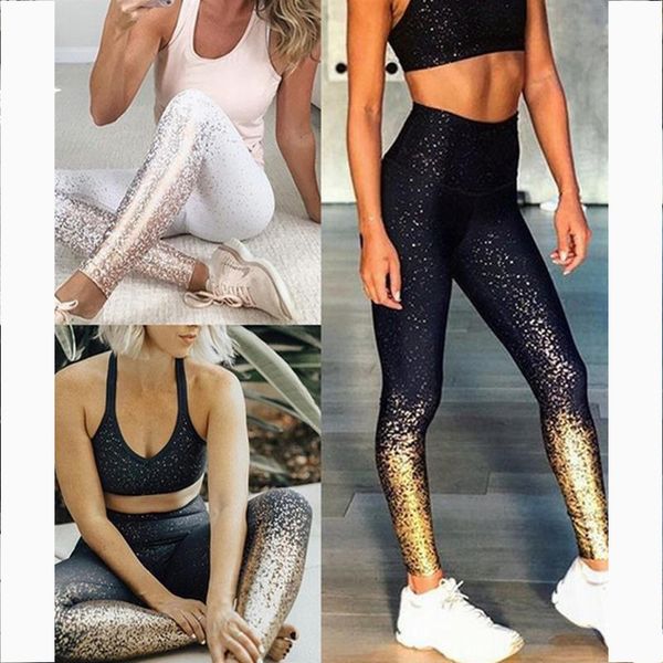 

high waisted compression pants women yoga pants sports wear ropa deportiva mujer gym/yoga/seamless/leggings sport fitness, White;red