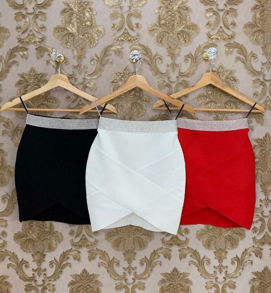 

red black white gold silver waist rayon mini bandage skirt night club party skirt