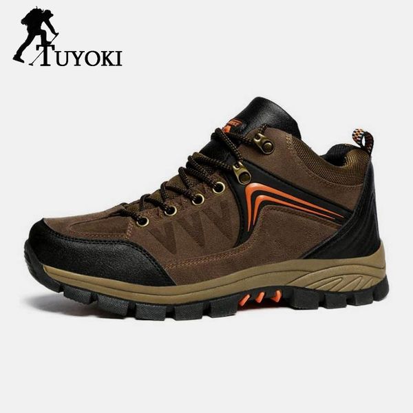

tuyoki man fashion casual daily hiking shoes men trekking club climbing sneakers brand outdoor shoes size 39-45