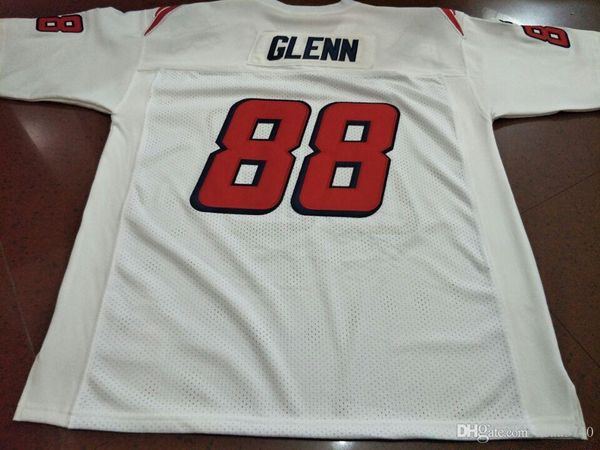 

custom #88 terry glenn game worn retro jersey 1999 with team men college jersey size s-4xl or custom any name or number jersey, Black