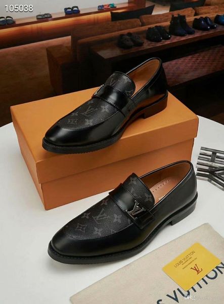 

Обувь Brogue Мужская кожаная одежда Формальная обувь Мужские классические свадебны