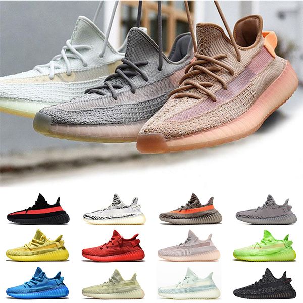 

new women mens running shoes red blue yellow gid glow black clay static reflective shoes lundmark zebra beluga sports trainers sneakers