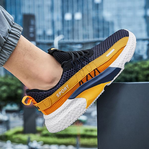 

trending men running shoes 2020 breatable male sneakers light bounced walking sport shoes comfortable athletic trainers 46