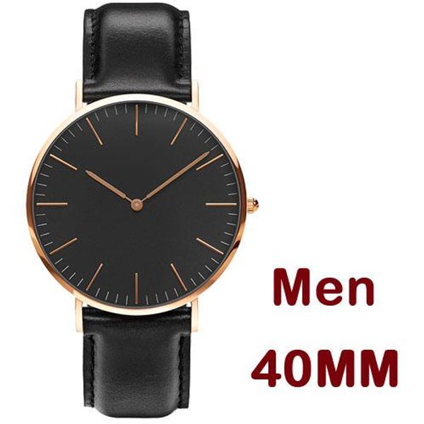 

2020 Лучшей роскошь Даниэль женщин моды для мужчин с.в. любителей женщин мужской бренд кожаных часов MONTRE Femme Relojes