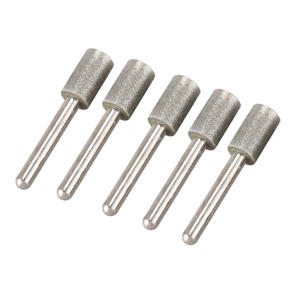 

6 mm shank 12 mm cylinder head diamond grinding head 5 pieces