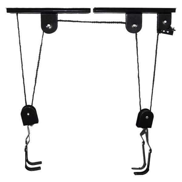 

ceiling-mounted bike lift hoist garage mountain bicycle hoist 45lb capacity pet supplies home garden