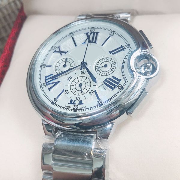 

Запуск Секундомер Роскошные Мужские Часы Шесть Игл Водонепроницаемый Модные Нар