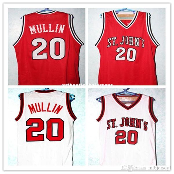 

#20 chris mullin jerseys st john's university basketball jersey,chris mullin college throwbacks jerseys,men's stitched jerse, Black;blue