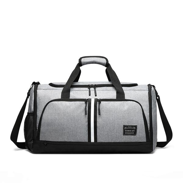 

sports fitness bag beach dry-wet separation bags hand-held large capacity folding cylinder travel bags single shoulder bag