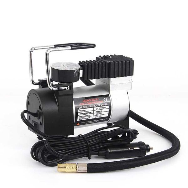

12v portable car electric inflator pump air compressor 100psi electric tire tyre inflator pump for for auto bicycles motorcycl