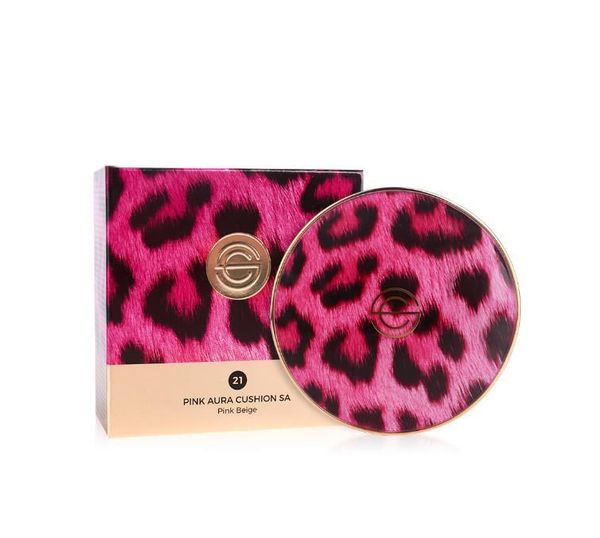 

dpc pink aura cushion sa # 21 розовый бежевый # 23 розовый ваниль 2 цвета корректор 2019 макияж макиллаж
