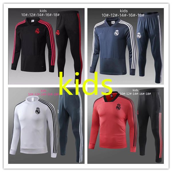 

Real madrid kid di maria cavani pari training uit occer jer ey kit 18 19 20 boy p g football jacket track uit et