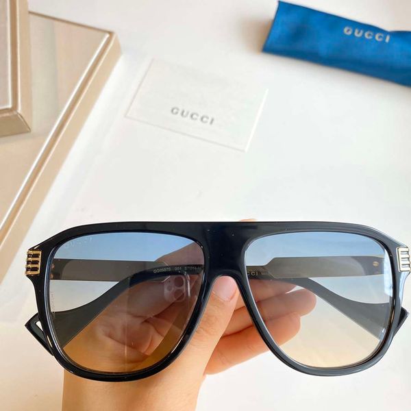 

summer mens woman sunglasses fashion sunglasses model code 0587s driving sunglasses uv400 6 colors, White;black