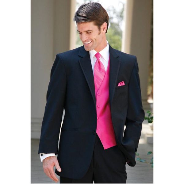 

men's suits & blazers two buttons peaked lapel fashion terno masculino custume homme wedding men latest design 2021 black slim, White;black