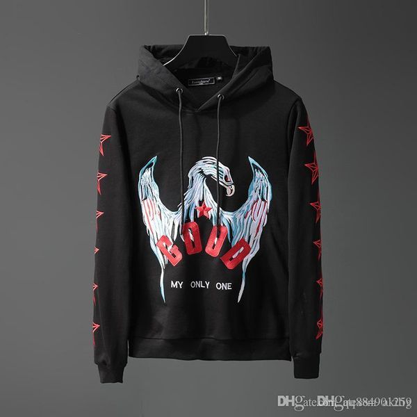 

new mens designer hoodies fashion men autumn hooded hoodie loose long sleeve black sweatshirt plus size m-3xl