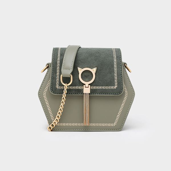 

2020 женская мода новый дикий плечо сумка корейская сумочка цепи сумка