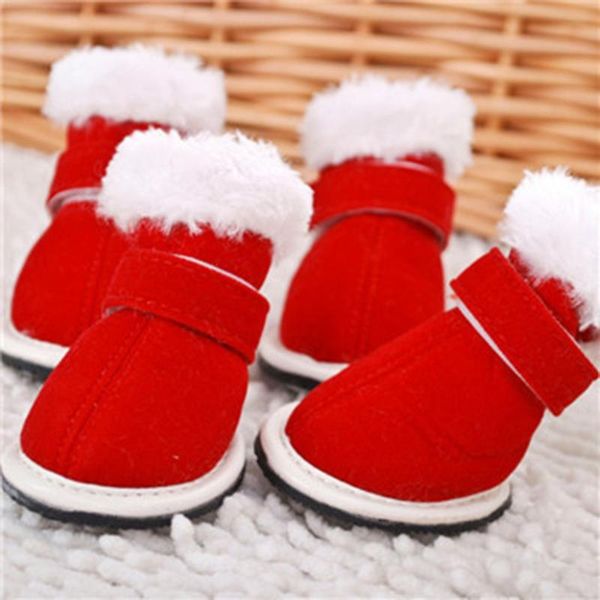 

pet dog waterproof shoes winter rainshoes warm shoes booties pet