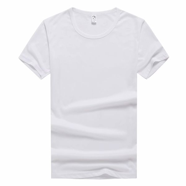 Maglietta più economica del poliestere 100% del tessuto di maglia per la maglietta economica promozionale estiva come regalo 10 pezzi / lotto