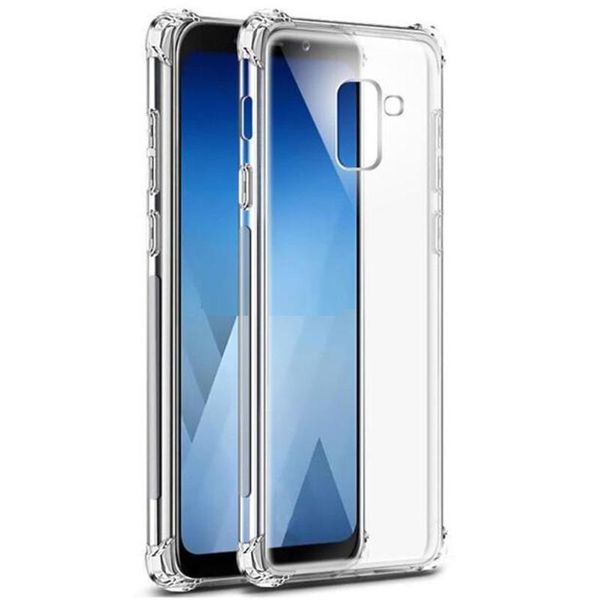 

ultra slim anti-knock soft tpu silicone cover for samsung s9 note 9 for galaxy j4 j6 j8 transparent crystal clear case