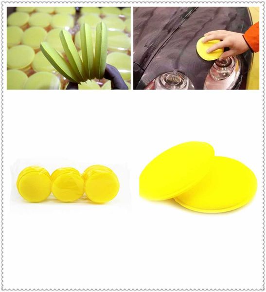 

car modeling wax foam sponge yellow pad cleaning anti-mite for vw phaeton 4.2 eos 3.2 v6