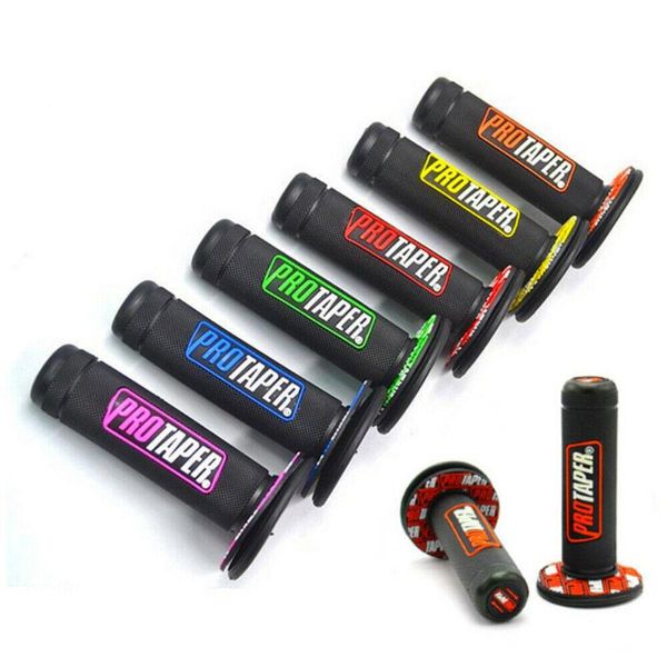 

universal 22mm motorcycle handle bar grips dirt bike motocross rubber motorbike handlebar grip