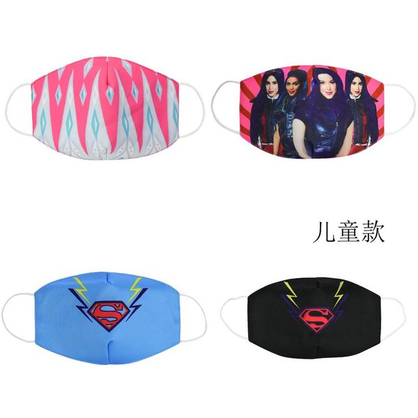 

cloth tapabocas dog mask for kids mask cotton face mouth mask cartoon youth children masks for kid cotwm mascara medsl