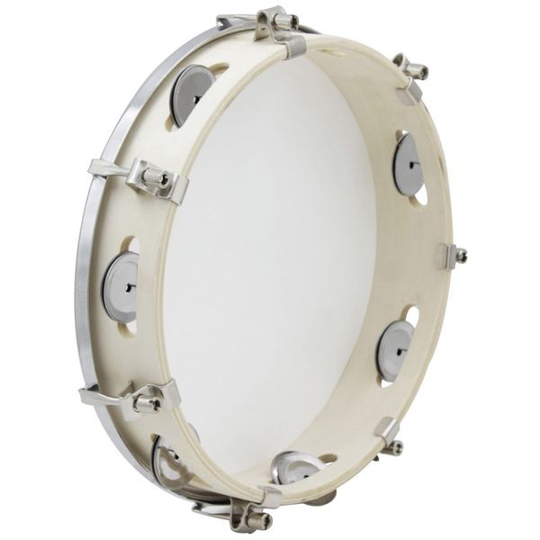 

orff 10-inch hand tambourine wooden for children education toy