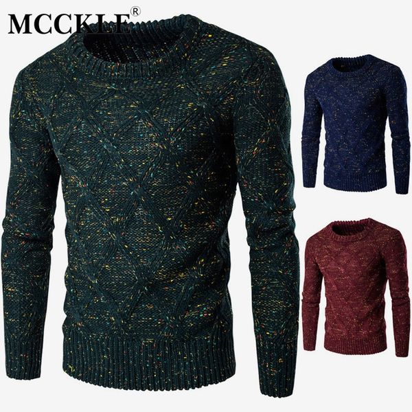 

mcckle 2018 mens wool knitting sweater long sleeve pullover jumper knitwear autumn winter warm cashmere o-neck sweater, White;black