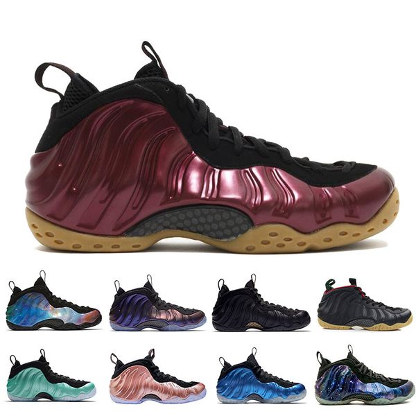 

мужчины пенни hardaway 1 один баскетбол обувь кроссовки человек красный 2018 habanero denim sequoia island баклажаны спортивные airs пены pr