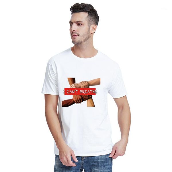 

tshirts summer couple designer letter hands o-neck tees man short sleeve loose casual mens cant breathe, White;black