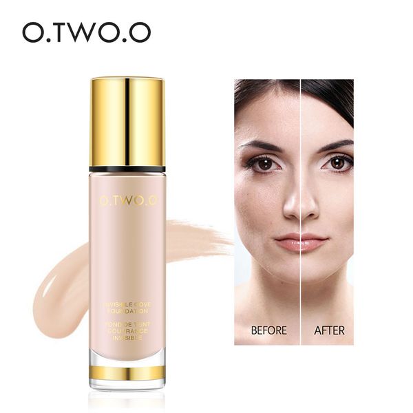 

o.two.o liquid foundation invisible full coverage make up concealer moisturizer waterproof makeup foundation 30ml