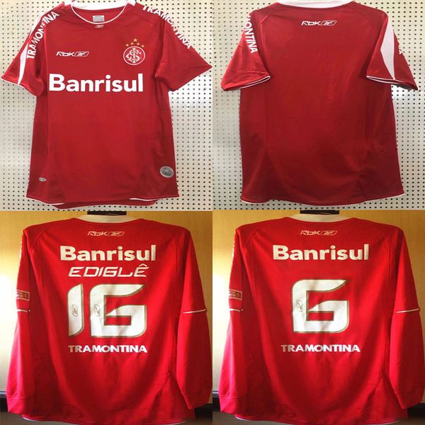 

2006 Internacional Retro Soccer Jerseys Libertadores Brazil Camisa 06 07 TINGA IARLEY R.SOBIS FERNANDAO vintage football Shirts